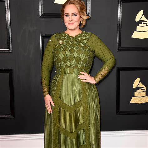 grammys 2017 adele kleid givenchy|Adele Wears Green Givenchy Dress at the 2017 .